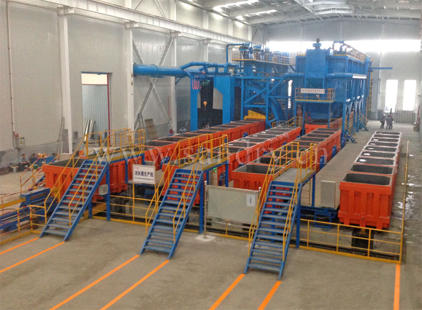 隐没模自动出产线